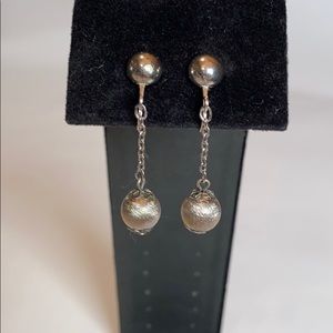 Vintage Clip on Dangle Earrings